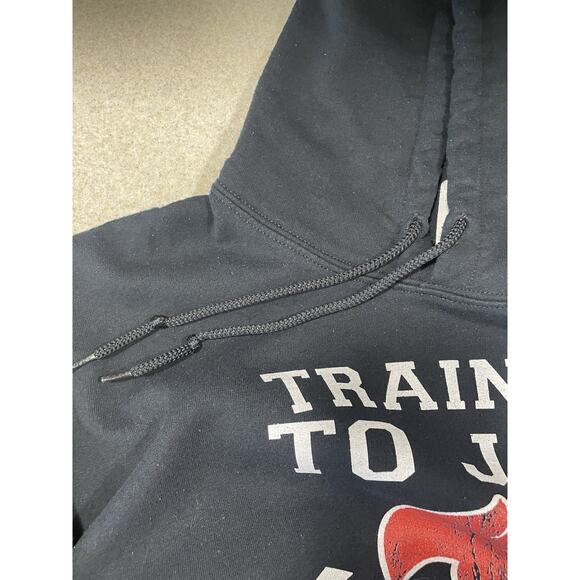 Gildan Heavy Black Hoodie Women’s 2XL ~Training To Join The Fairy Tail Guild - Picture 6 of 8